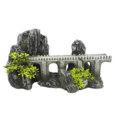 Decoração Aquário Viaduct Plants